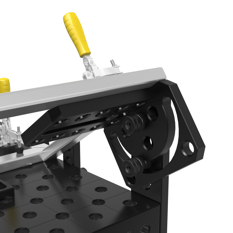 2 - 280101.N: 275mm Rotation Angle (Nitrided) - 28mm Welding Table Accessories by Siegmund - The Flattest, Most Reliable Welding Tables & Fixturing Accessories in the World