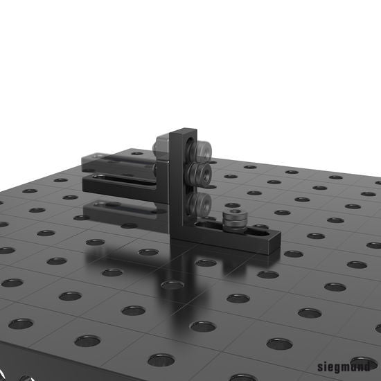 2 - 280111.N: 175mm WL Stop and Clamping Square (Nitrided) - 28mm Welding Table Accessories by Siegmund - The Flattest, Most Reliable Welding Tables & Fixturing Accessories in the World