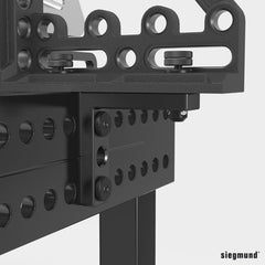 2 - 280113.N: 175mm VL Stop and Clamping Square (Nitrided) - 28mm Welding Table Accessories by Siegmund - The Flattest, Most Reliable Welding Tables & Fixturing Accessories in the World