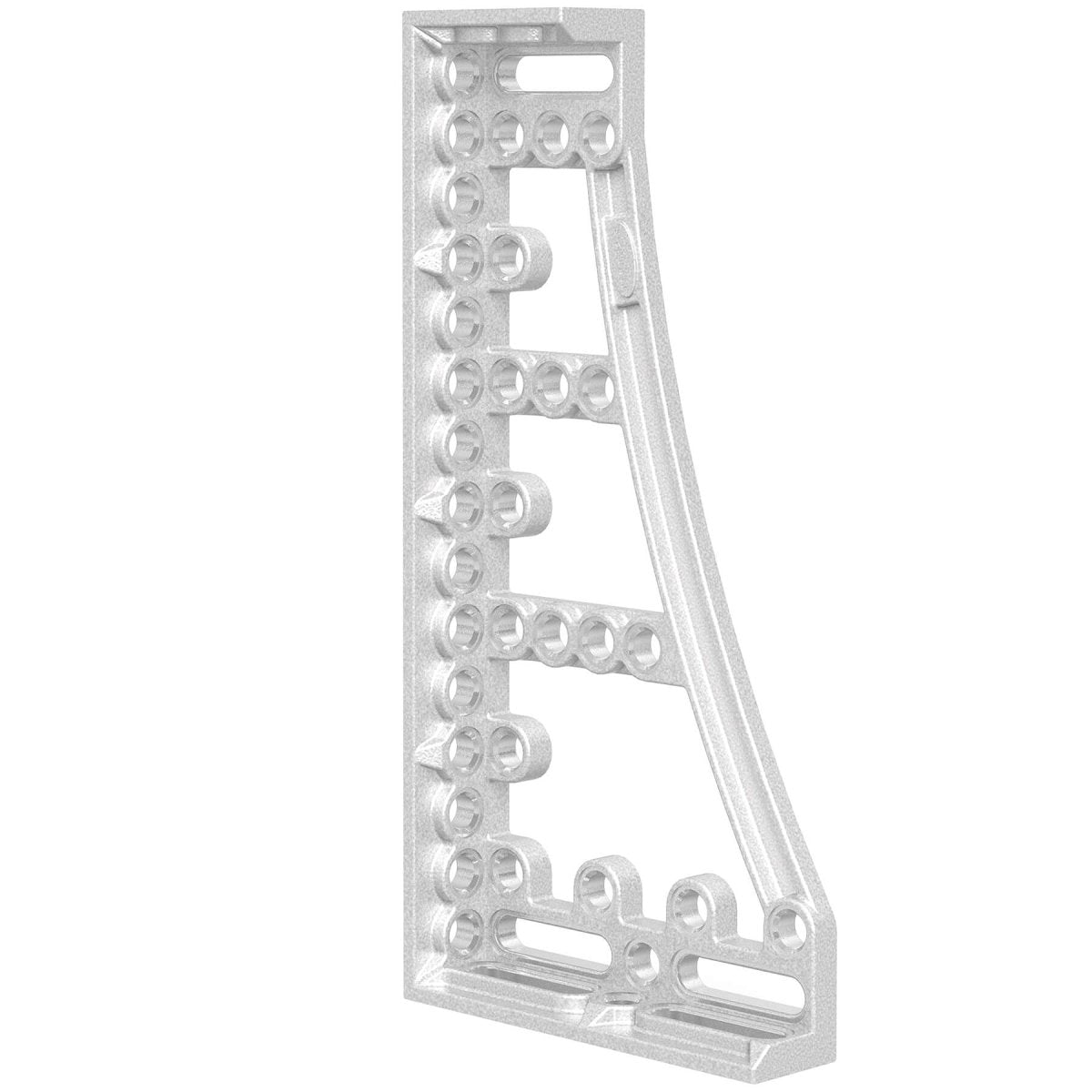 2 - 280141: 800mm GK Right Stop and Clamping Square (Aluminum/Titanium) - 28mm Welding Table Accessories by Siegmund - The Flattest, Most Reliable Welding Tables & Fixturing Accessories in the World