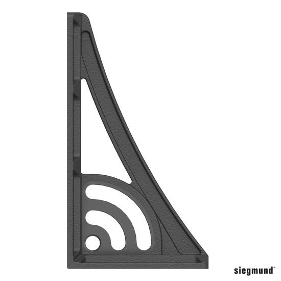 2 - 280164.N: 500mm G Stop and Clamping Square with Left Rotation Angle (Nitrided) - 28mm Welding Table Accessories by Siegmund - The Flattest, Most Reliable Welding Tables & Fixturing Accessories in the World