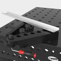 2 - 280170.N: Universal Angle Mechanical Clamping (Nitrided) - 28mm Welding Table Accessories by Siegmund - The Flattest, Most Reliable Welding Tables & Fixturing Accessories in the World