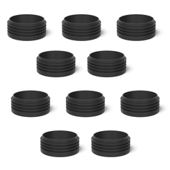 2 - 280239.10: Plastic Cap for the Siegmund Rail System (Pack of 10) - 28mm Welding Table Accessories by Siegmund - The Flattest, Most Reliable Welding Tables & Fixturing Accessories in the World