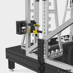 2 - 280300.N: 300x200x100mm Right Support and Clamping Frame Riser Block (Nitrided) - 28mm Welding Table Accessories by Siegmund - The Flattest, Most Reliable Welding Tables & Fixturing Accessories in the World