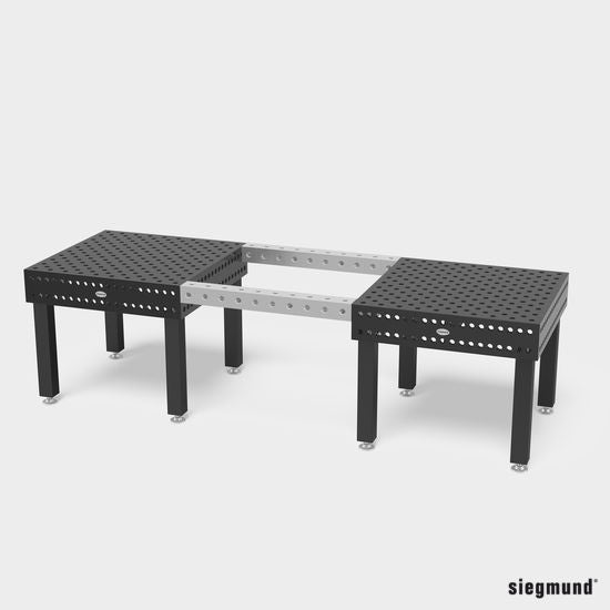 2 - 280303.1.P: 2,000mm Clamping Rail (Nitrided) - 28mm Welding Table Accessories by Siegmund - The Flattest, Most Reliable Welding Tables & Fixturing Accessories in the World