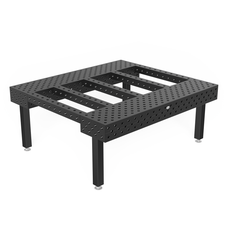 2 - 280303.2.P: 3,000mm Clamping Rail (Nitrided) - 28mm Welding Table Accessories by Siegmund - The Flattest, Most Reliable Welding Tables & Fixturing Accessories in the World