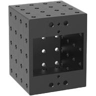 2 - 280360.3.P: 500x400x400mm Square U - Shape Riser Block (Plasma Nitrided) - 28mm Welding Table Accessories by Siegmund - The Flattest, Most Reliable Welding Tables & Fixturing Accessories in the World