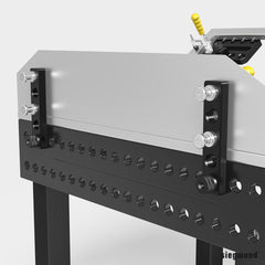 2 - 280409.N: 250mm Universal Stop (Nitrided) - 28mm Welding Table Accessories by Siegmund - The Flattest, Most Reliable Welding Tables & Fixturing Accessories in the World