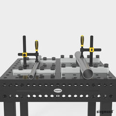 2 - 280412: 25x156mm Flex Stop (Aluminum) - 28mm Welding Table Accessories by Siegmund - The Flattest, Most Reliable Welding Tables & Fixturing Accessories in the World