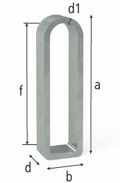 2 - 280416: 25x140mm Flex Stop (Galvanized Steel) - 28mm Welding Table Accessories by Siegmund - The Flattest, Most Reliable Welding Tables & Fixturing Accessories in the World