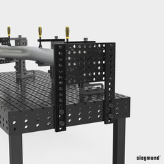 2 - 280432.N: 750mm S Universal Stop (Nitrided) - 28mm Welding Table Accessories by Siegmund - The Flattest, Most Reliable Welding Tables & Fixturing Accessories in the World