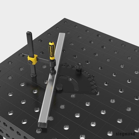 2 - 280455.N: Angle Alignment Template (Nitrided) - 28mm Welding Table Accessories by Siegmund - The Flattest, Most Reliable Welding Tables & Fixturing Accessories in the World