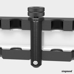 2 - 280515: Fast Clamping Bolt without Quadruple Slot (Burnished) - 28mm Welding Table Accessories by Siegmund - The Flattest, Most Reliable Welding Tables & Fixturing Accessories in the World