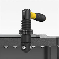 2 - 280516: Fast Clamping Bolt with Handle for System 28 - 28mm Welding Table Accessories by Siegmund - The Flattest, Most Reliable Welding Tables & Fixturing Accessories in the World