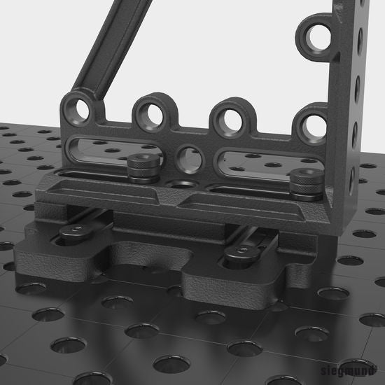 2 - 280522: Short, Flat Fast Clamping Bolt (Burnished) - 28mm Welding Table Accessories by Siegmund - The Flattest, Most Reliable Welding Tables & Fixturing Accessories in the World