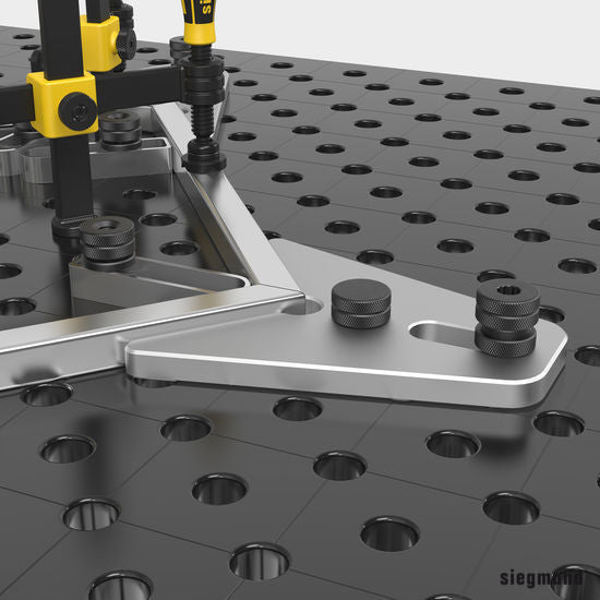 2 - 280540: Positioning Bolt (Burnished) - 28mm Welding Table Accessories by Siegmund - The Flattest, Most Reliable Welding Tables & Fixturing Accessories in the World