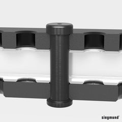 2 - 280585: Quadruple Collar Connecting Bolt (Burnished) - 28mm Welding Table Accessories by Siegmund - The Flattest, Most Reliable Welding Tables & Fixturing Accessories in the World