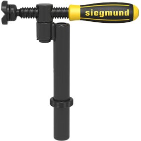 2 - 280608.N: 90° Basic Pipe Clamp (Nitrided) - 28mm Welding Table Accessories by Siegmund - The Flattest, Most Reliable Welding Tables & Fixturing Accessories in the World