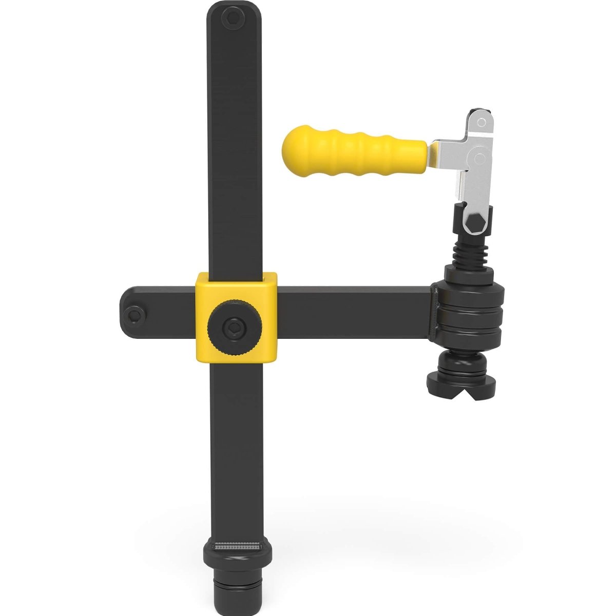 2 - 280611.1: Professional Screw Clamp with Vertical Action Toggle - Toggle Clamps & Adapters by Siegmund - The Flattest, Most Reliable Welding Tables & Fixturing Accessories in the World