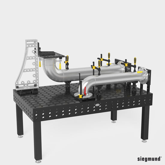 2 - 280615.N: Professional Fast Tension Clamp (Nitrided) - 28mm Welding Table Accessories by Siegmund - The Flattest, Most Reliable Welding Tables & Fixturing Accessories in the World