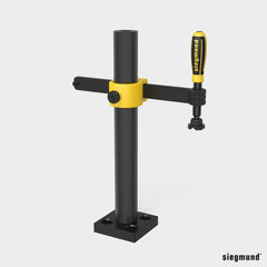 2 - 280617.5H: Cast Iron Cross Including Handwheel for 2 - 280646 Multi Clamp Tower - 28mm Welding Table Accessories by Siegmund - The Flattest, Most Reliable Welding Tables & Fixturing Accessories in the World