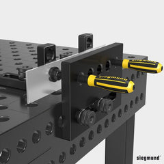 2 - 280618.N: Tr 20x4mm Thread Bushing for 2 - 280610.N, 2 - 280612.N & 2 - 280625 (Nitrided) - 28mm Welding Table Accessories by Siegmund - The Flattest, Most Reliable Welding Tables & Fixturing Accessories in the World