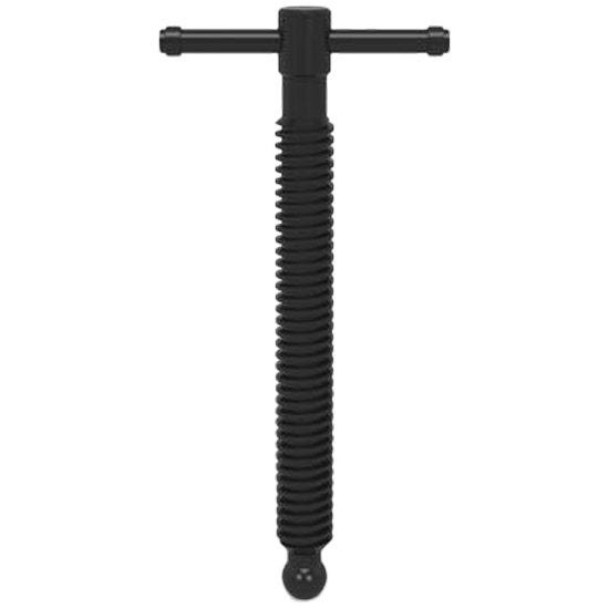 2 - 280636.2.N: 170mm Threaded Arbor with Toggle for System 28 Screw Clamps - 28mm Welding Table Accessories by Siegmund - The Flattest, Most Reliable Welding Tables & Fixturing Accessories in the World