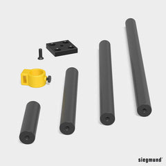 2 - 280646: Small Plate for Multi - Clamp Modular Tower - 28mm Welding Table Accessories by Siegmund - The Flattest, Most Reliable Welding Tables & Fixturing Accessories in the World