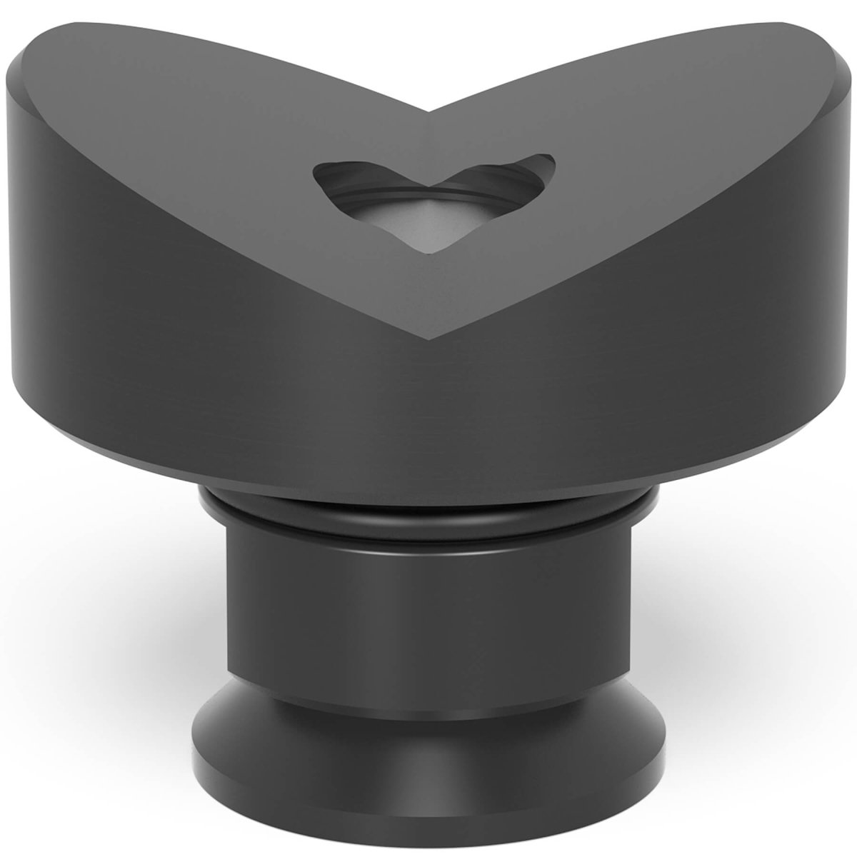 2 - 280648.1.PA: 50mm Ø, 135° Prism with Screwed - In Collar (Polyamide) - 28mm Welding Table Accessories by Siegmund - The Flattest, Most Reliable Welding Tables & Fixturing Accessories in the World