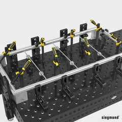 2 - 280649: 25mm Prism Extension (Burnished) - 28mm Welding Table Accessories by Siegmund - The Flattest, Most Reliable Welding Tables & Fixturing Accessories in the World