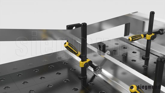 2 - 280660: Pressure Ball for Screw Clamps (Burnished) - 28mm Welding Table Accessories by Siegmund - The Flattest, Most Reliable Welding Tables & Fixturing Accessories in the World