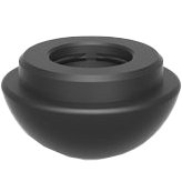 2 - 280660.PA: Pressure Ball for Screw Clamps (Polyamide) - 28mm Welding Table Accessories by Siegmund - The Flattest, Most Reliable Welding Tables & Fixturing Accessories in the World