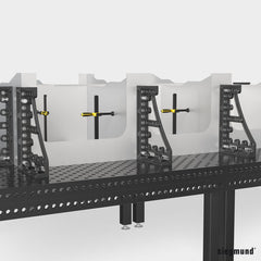 2 - 280740.1: 93mm Magnetic Clamping Bolt (Aluminum) - 28mm Welding Table Accessories by Siegmund - The Flattest, Most Reliable Welding Tables & Fixturing Accessories in the World