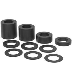 2 - 280821.2: 10 Piece Washer Set of Supports - 28mm Welding Table Accessories by Siegmund - The Flattest, Most Reliable Welding Tables & Fixturing Accessories in the World