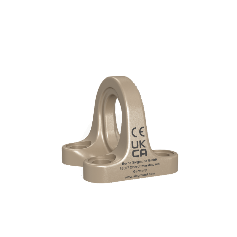 2 - 280836: Lifting Lug for Siegmund Metric Series Welding Tables - 28mm Welding Table Accessories by Siegmund - The Flattest, Most Reliable Welding Tables & Fixturing Accessories in the World