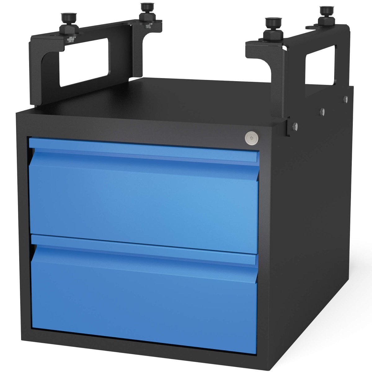 2 - 281990.1: Lockable 2 Drawer Sub Table Box Set for System 28 Basic Welding Tables - 16mm Welding Table Accessories by Siegmund - The Flattest, Most Reliable Welding Tables & Fixturing Accessories in the World