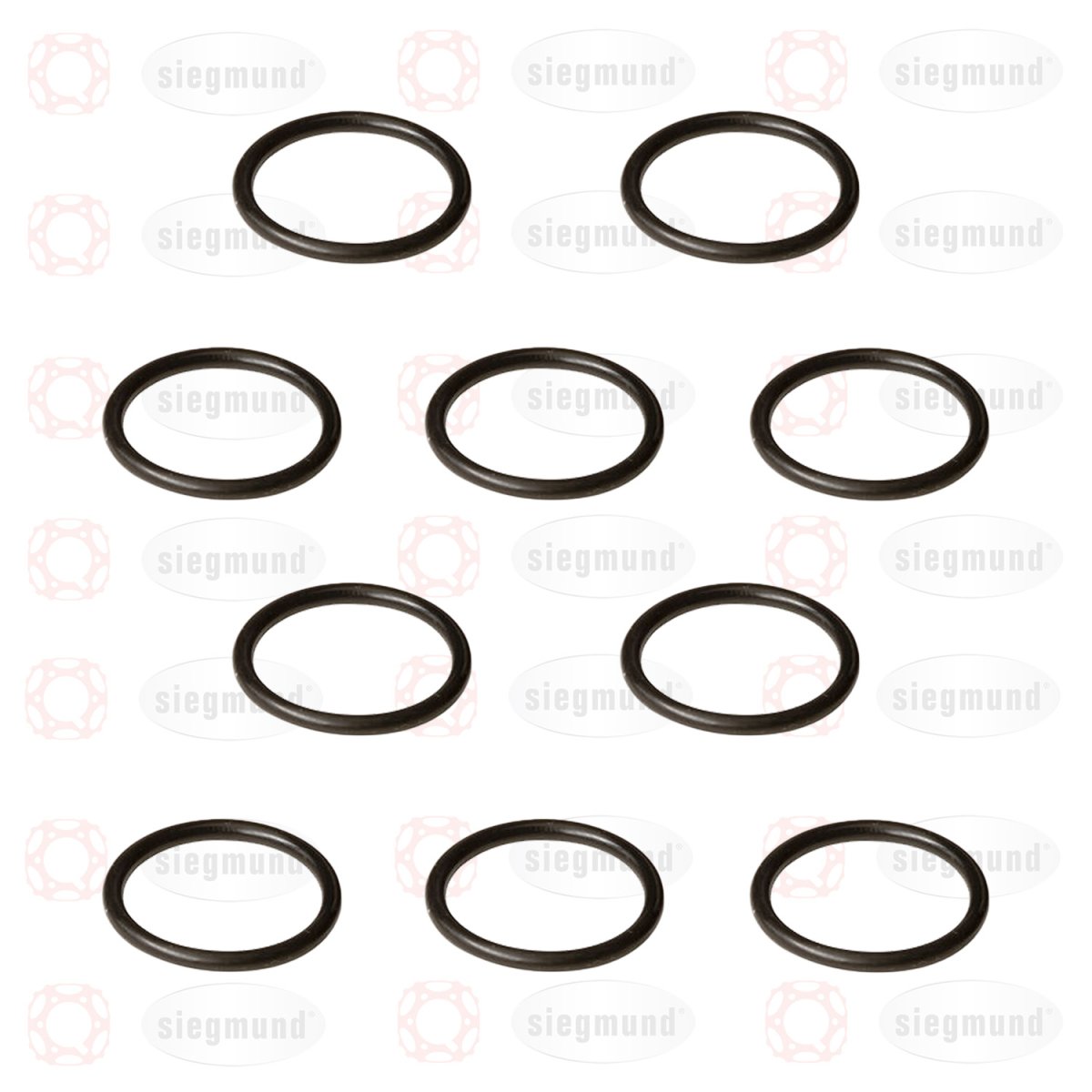 2 - 289016.10: Pack of 10 ⌀ 31 mm O - Rings for the System 28 Universal Bolts - 28mm Welding Table Accessories by Siegmund - The Flattest, Most Reliable Welding Tables & Fixturing Accessories in the World