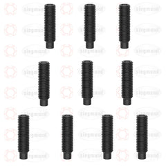 2 - 289020: Pack of 10 Screws for the System 28 Double Fast Flat Clamping Bolt without Slot - 28mm Welding Table Accessories by Siegmund - The Flattest, Most Reliable Welding Tables & Fixturing Accessories in the World