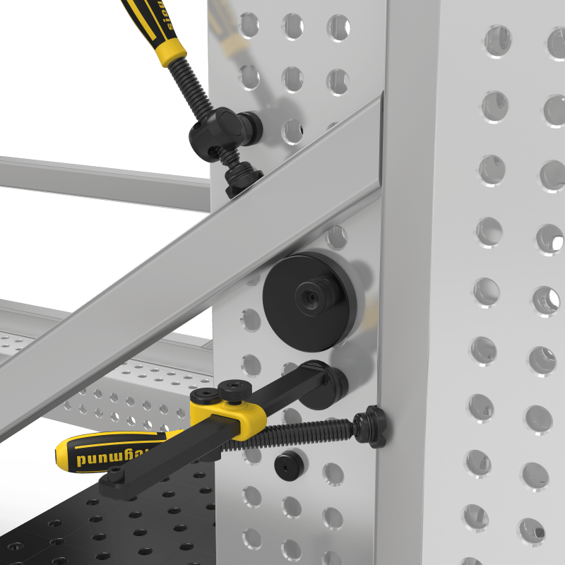 2 - AP220605.N: Adapter For System 22 Basic Screw Clamps (Nitrided) - 22mm Welding Table Accessories by Siegmund - The Flattest, Most Reliable Welding Tables & Fixturing Accessories in the World