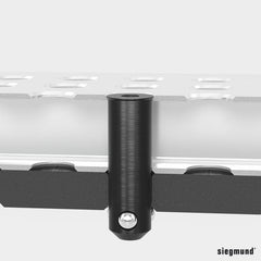 2 - AP280529: Flush Mount Bolt without Triple Slot (Burnished) - 28mm Welding Table Accessories by Siegmund - The Flattest, Most Reliable Welding Tables & Fixturing Accessories in the World