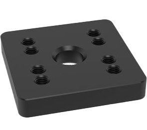 2 - CS000183: Adapter Plate With Hole Pattern For Toggle Clamp (Nitrided) - 28mm Welding Table Accessories by Siegmund - The Flattest, Most Reliable Welding Tables & Fixturing Accessories in the World