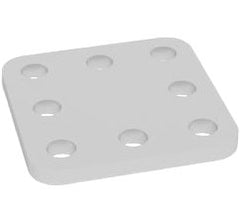 2 - CS000185.Set: 5 Pack of 5mm Spacer Plates (Stainless Steel) - 28mm Welding Table Accessories by Siegmund - The Flattest, Most Reliable Welding Tables & Fixturing Accessories in the World