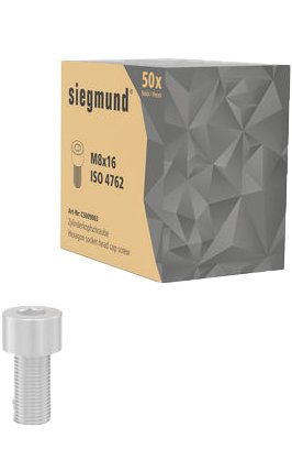 2 - CS009003: 50 Pack Of M8x16 Set Screws - Welding Positioner by Siegmund - The Flattest, Most Reliable Welding Tables & Fixturing Accessories in the World