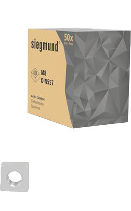 2 - CS009004: 50 Pack Of M8 Square Set Screws - Welding Positioner by Siegmund - The Flattest, Most Reliable Welding Tables & Fixturing Accessories in the World