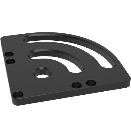 2 - CS220192: 170mm Radial Base Plate (Nitrided) - 22mm Welding Table Accessories by Siegmund - The Flattest, Most Reliable Welding Tables & Fixturing Accessories in the World