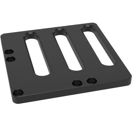 2 - CS220194: 170mm Linear Right Base Plate (Nitrided) - 22mm Welding Table Accessories by Siegmund - The Flattest, Most Reliable Welding Tables & Fixturing Accessories in the World