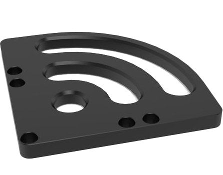 2 - CS280192: 175mm Radial Base Plate (Nitrided) - 28mm Welding Table Accessories by Siegmund - The Flattest, Most Reliable Welding Tables & Fixturing Accessories in the World