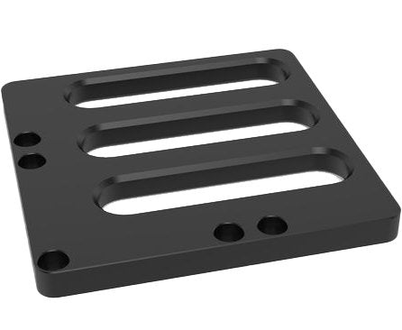 2 - CS280193: 175mm Linear Left Base Plate (Nitrided) - 28mm Welding Table Accessories by Siegmund - The Flattest, Most Reliable Welding Tables & Fixturing Accessories in the World