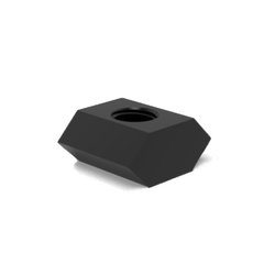 2 - HN280547: Standard Hexagon Sliding Block (Nitrided) - 28mm Welding Table Accessories by Siegmund - The Flattest, Most Reliable Welding Tables & Fixturing Accessories in the World