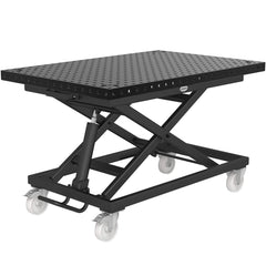 2 - HT161025.P: System 16 Mobile Lifting Table Including the 1,200x800x50 Basic Working Table Top - System 16 Welding Tables by Siegmund - The Flattest, Most Reliable Welding Tables & Fixturing Accessories in the World